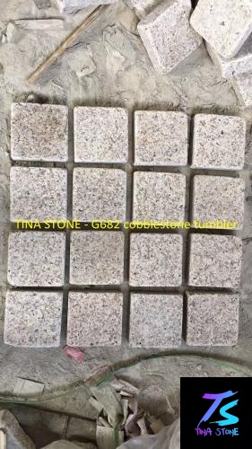 China Granite G682 cobblestone tumbler