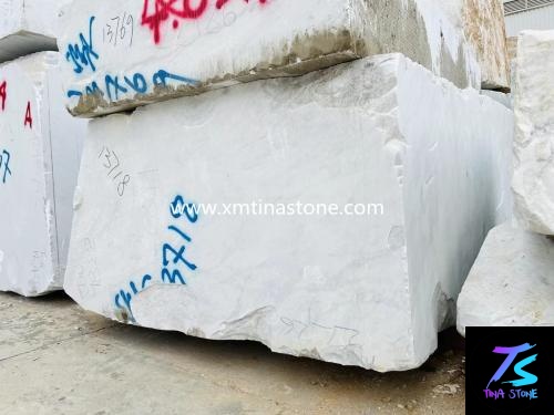 Carrara White, Marble, Block, Natural Stone