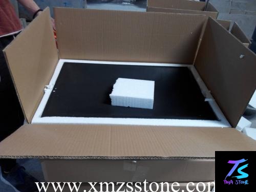 Packing & Loading Container for stone sinks carton box Wooden Crates Plastic sheet