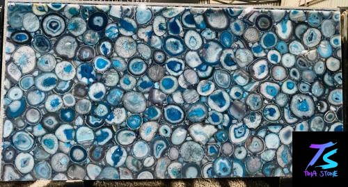 Blue Agate Gemstone