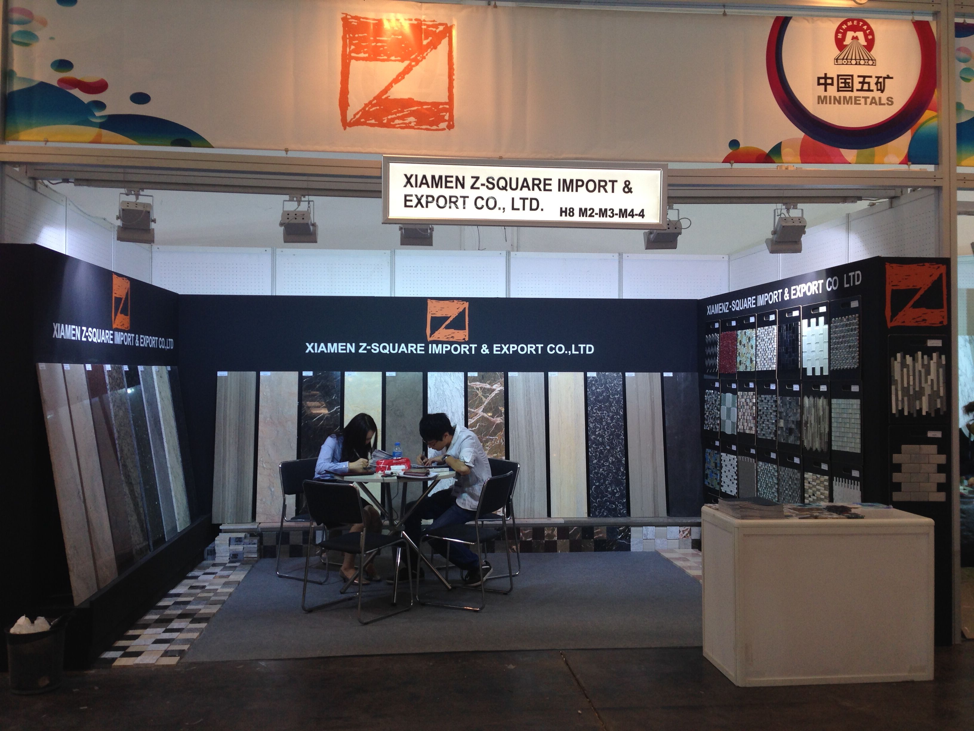 Tina Stone in 2014 Marmomacc Verona Italy