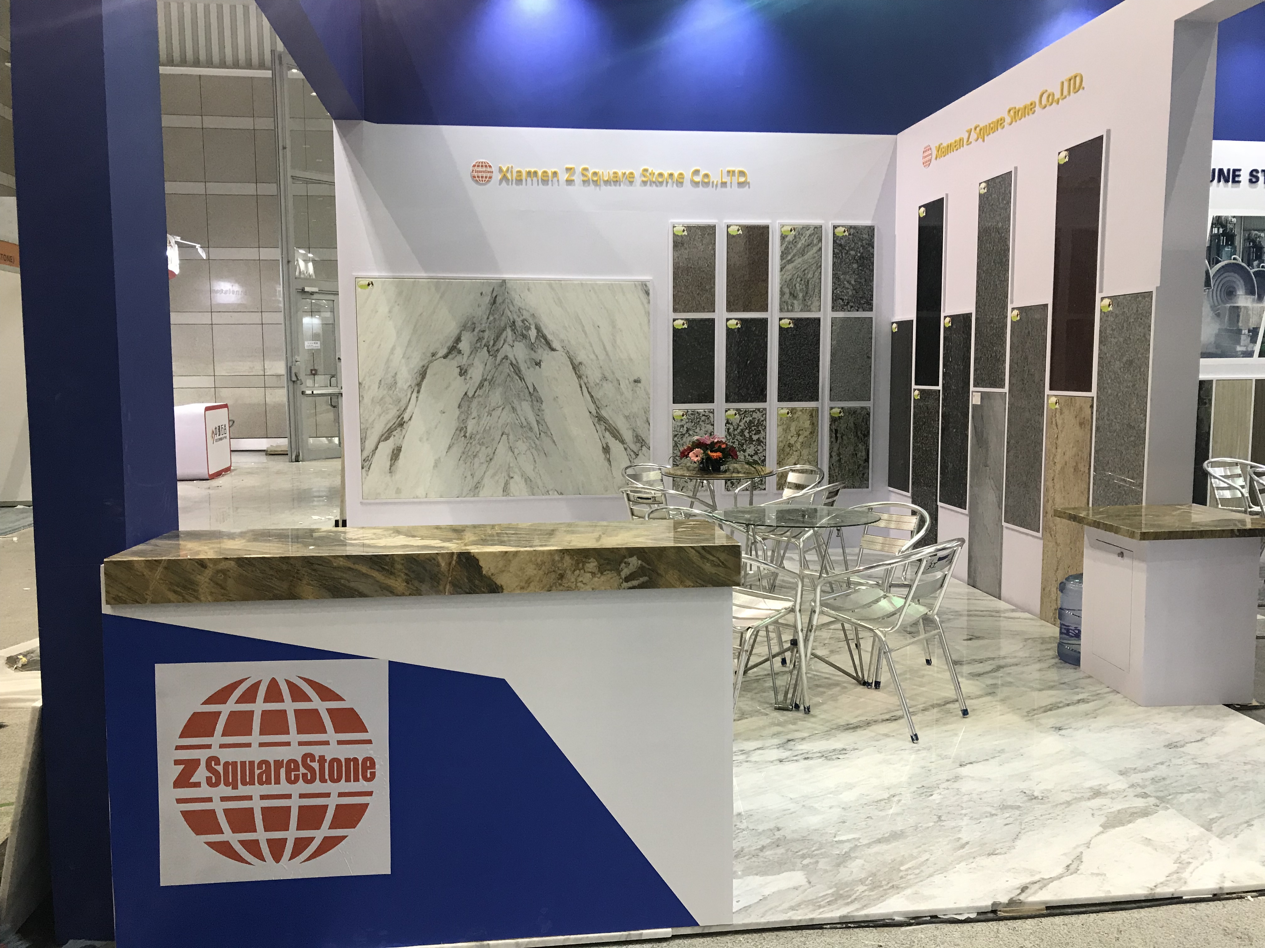 Tina Stone in 2018 China Xiamen International Stone Fair