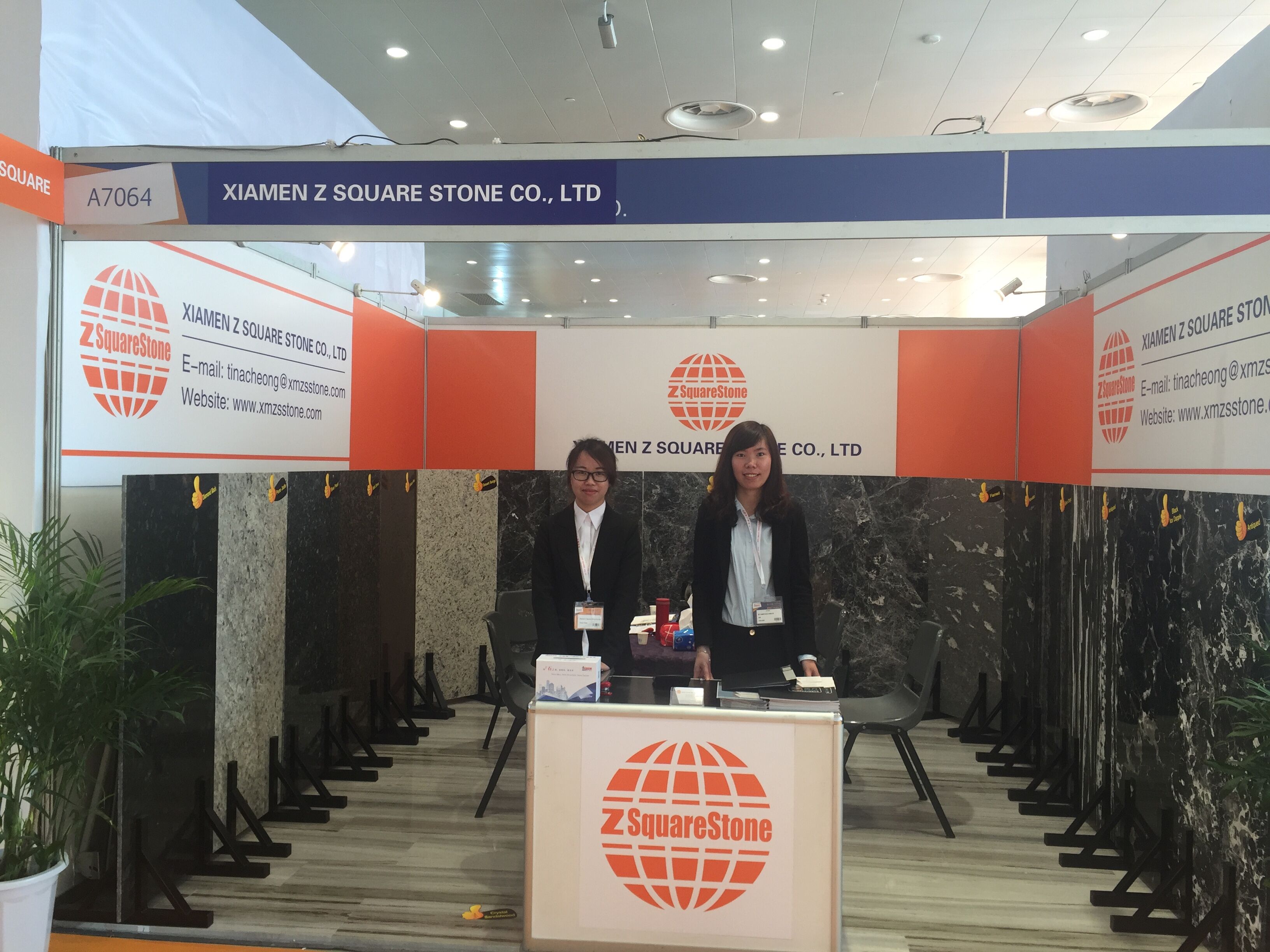 Tina Stone in 2016 Xiamen International Stone Fair